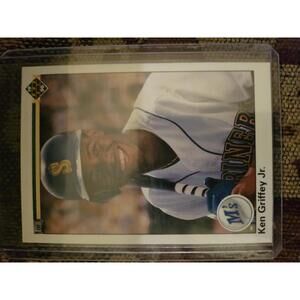 KEN GRIFFEY JR 1990 Upper Deck #156 Mariners MLB Baseball Card Sports Vintage